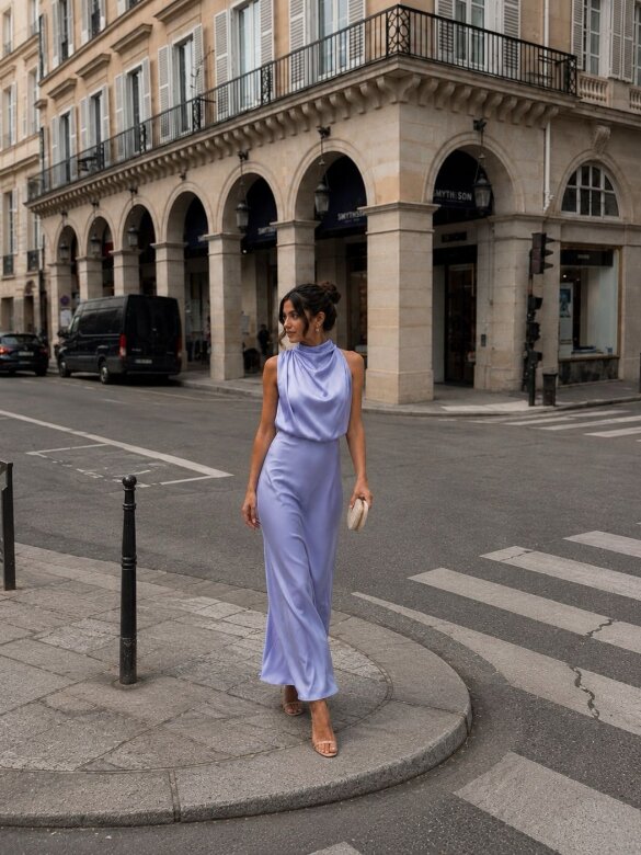 Dress Paris lilac