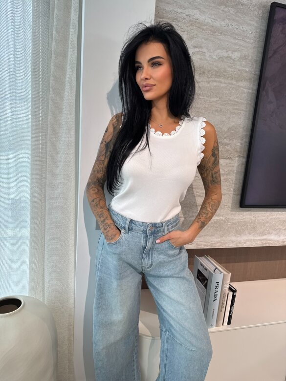 Bluzka Violetti biała