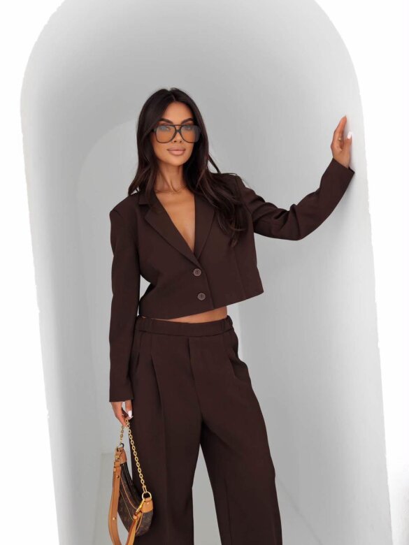 Trousers Elvoro chocolate