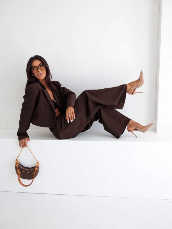 Trousers Elvoro chocolate