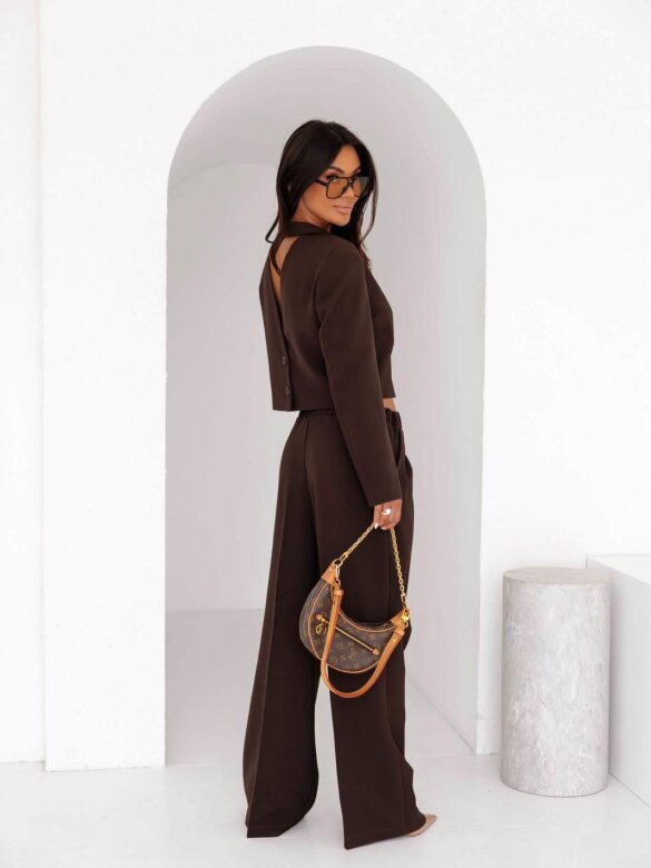 Trousers Elvoro chocolate