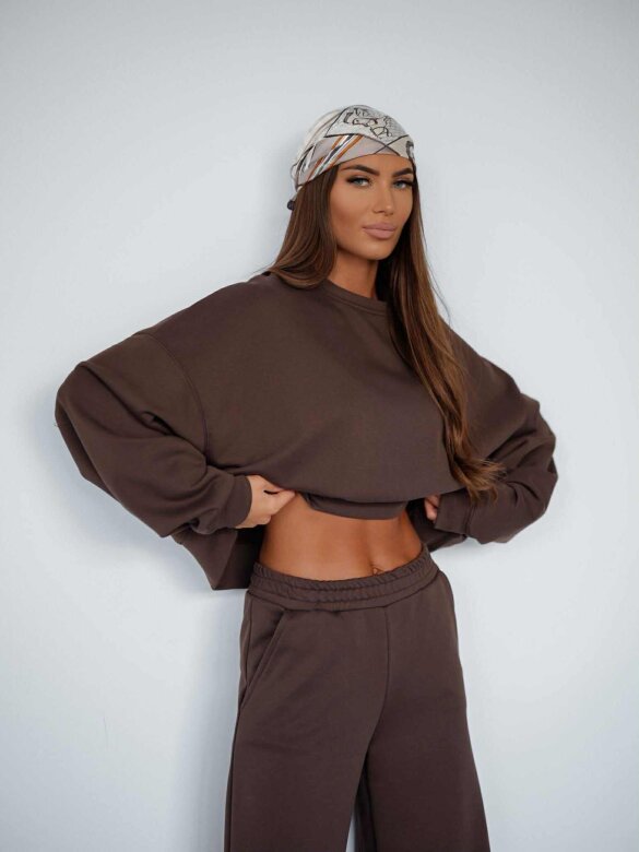 Komplet 2w1 Stivaro czekoladowy