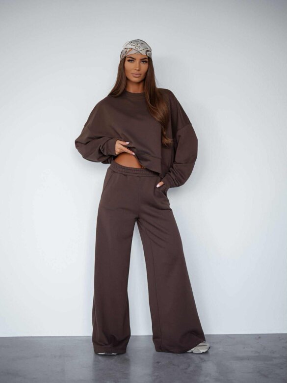 Komplet 2w1 Stivaro czekoladowy