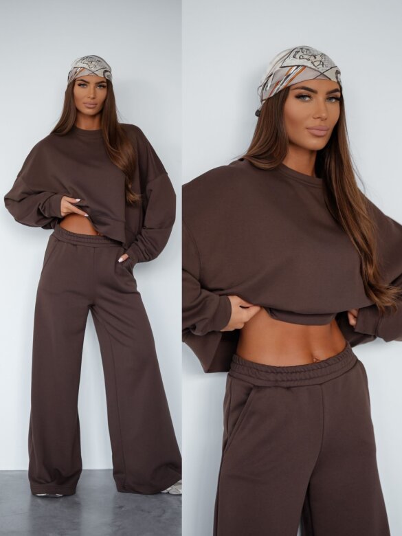 Komplet 2w1 Stivaro czekoladowy