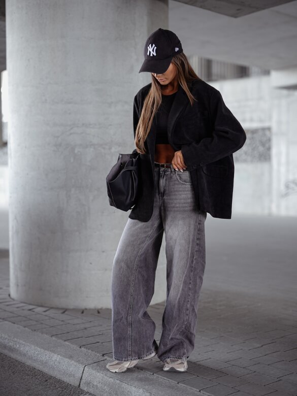 Blazer Eralisea corduroy black