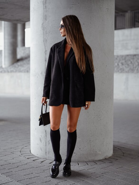 Blazer Eralisea corduroy black