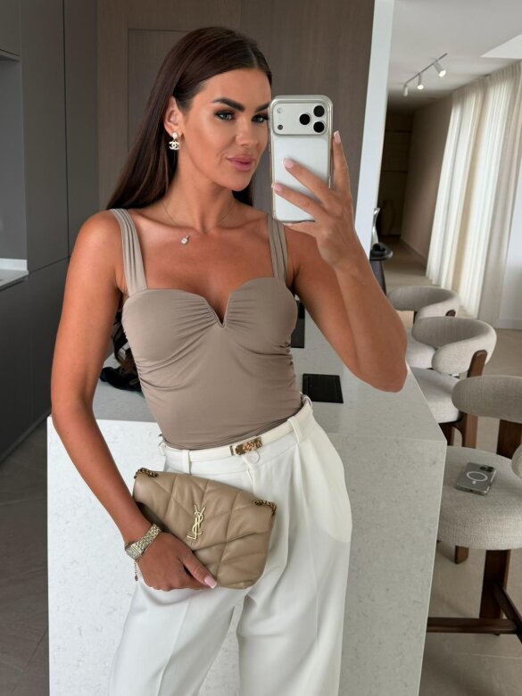 Top Mondello beżowy 