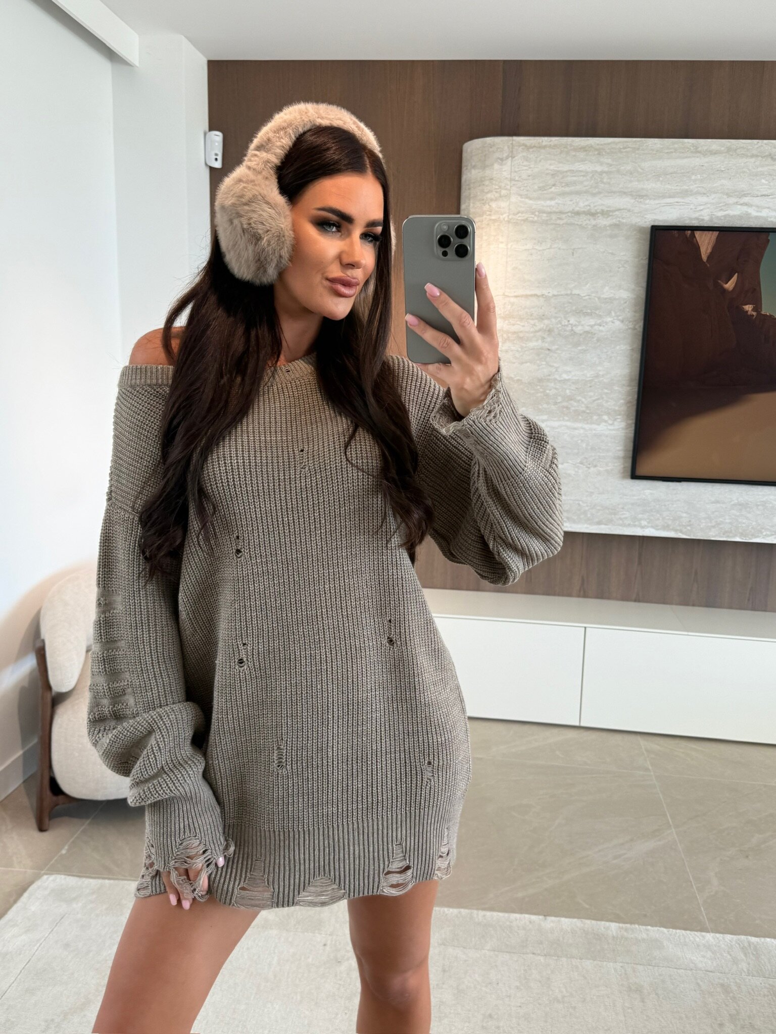 Sweter Dirty Dusk latte