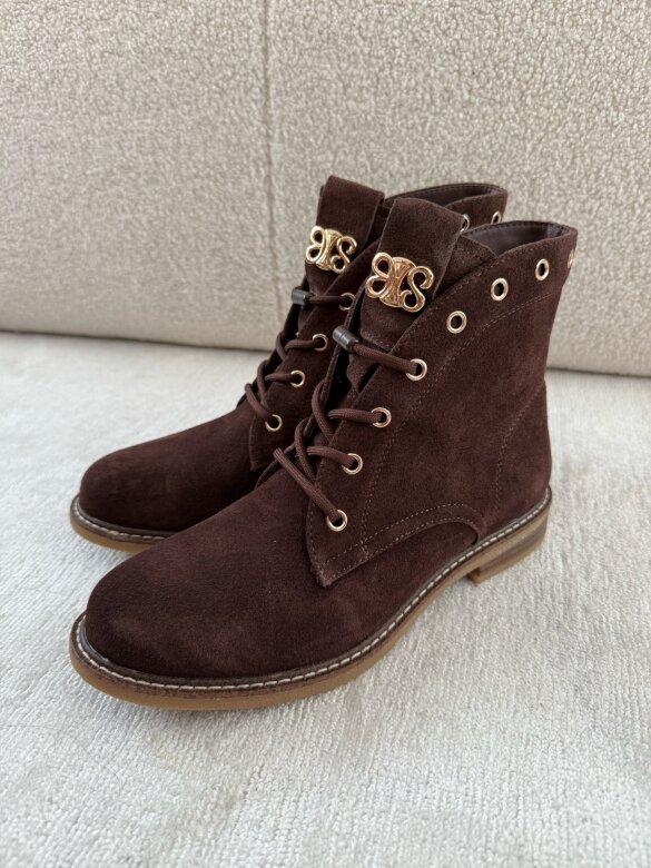 Botki Corey zamszowe mocca 