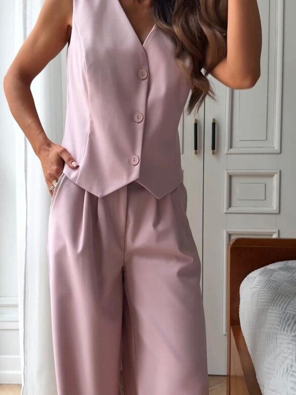 Kamizelka Darling elegant różowa 