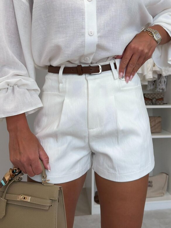 Szorty Corsika jeans białe 