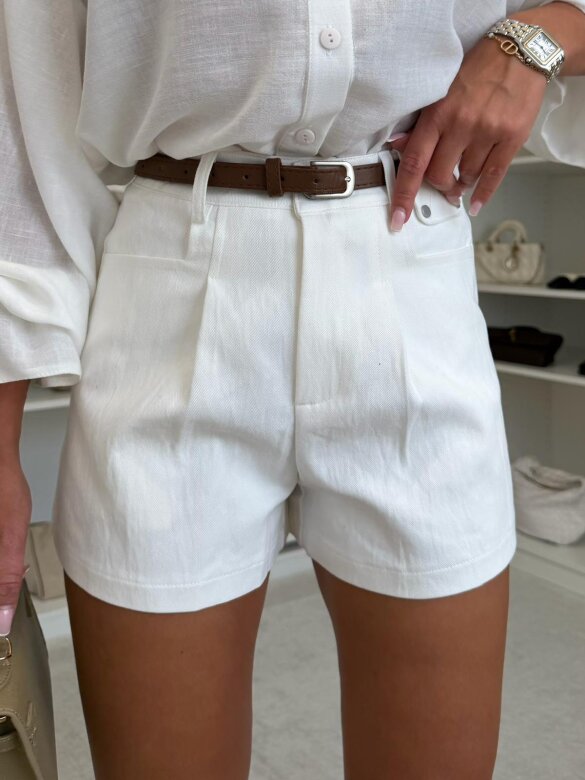 Szorty Corsika jeans białe 