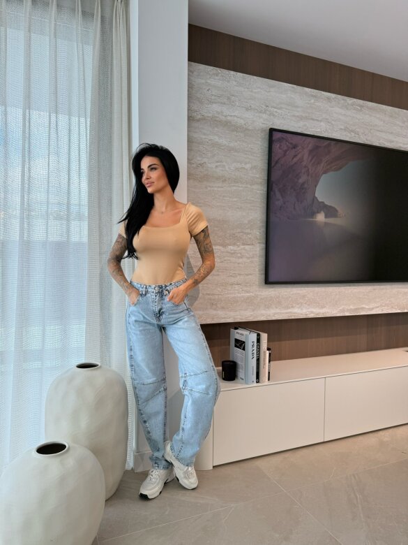 Body Baraella beżowe