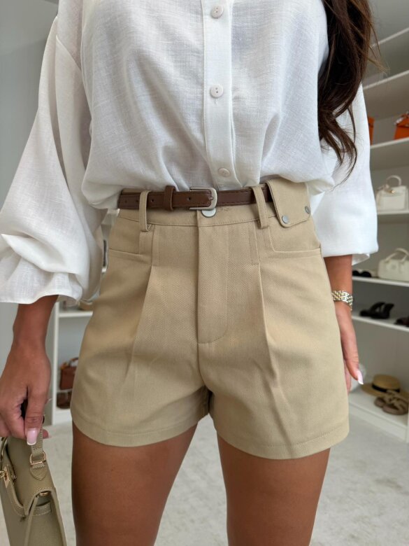 Szorty Corsika jeans beżowe 