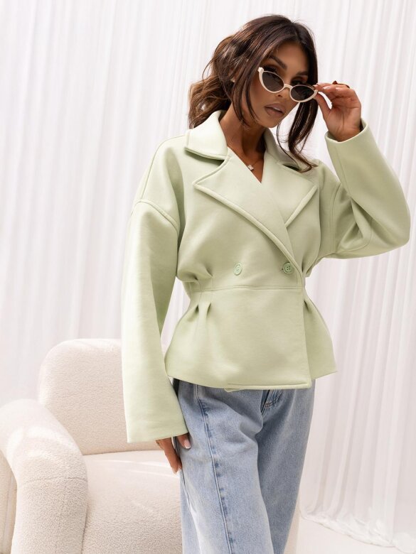 Kurtka Tesoria pistacjowa 