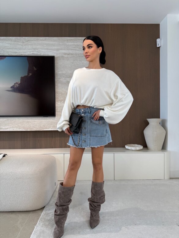 Spódniczko-szorty Alicce jasnoniebieskie