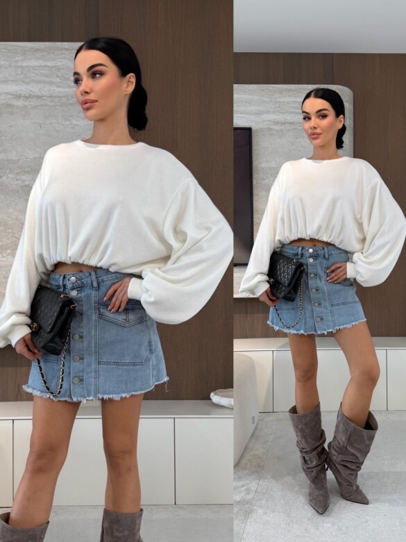 Spódniczko-szorty Alicce jasnoniebieskie