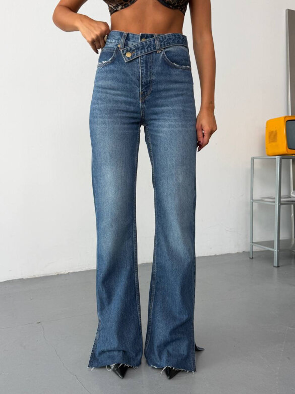 Spodnie Salii jeans ciemnoniebieskie 