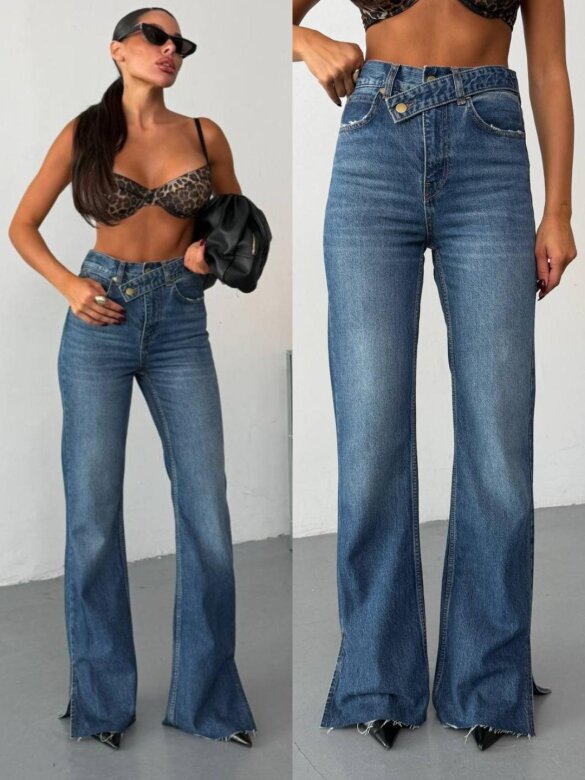 Spodnie Salii jeans ciemnoniebieskie 