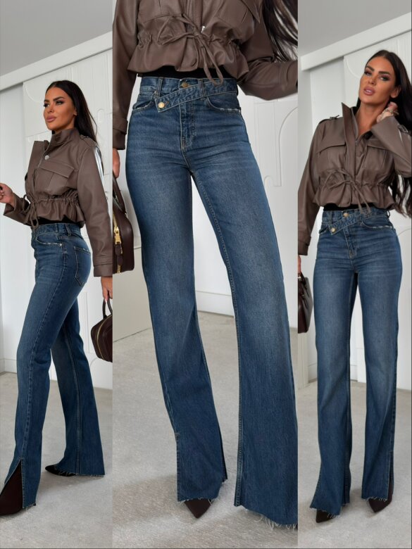Spodnie Salii jeans ciemnoniebieskie 