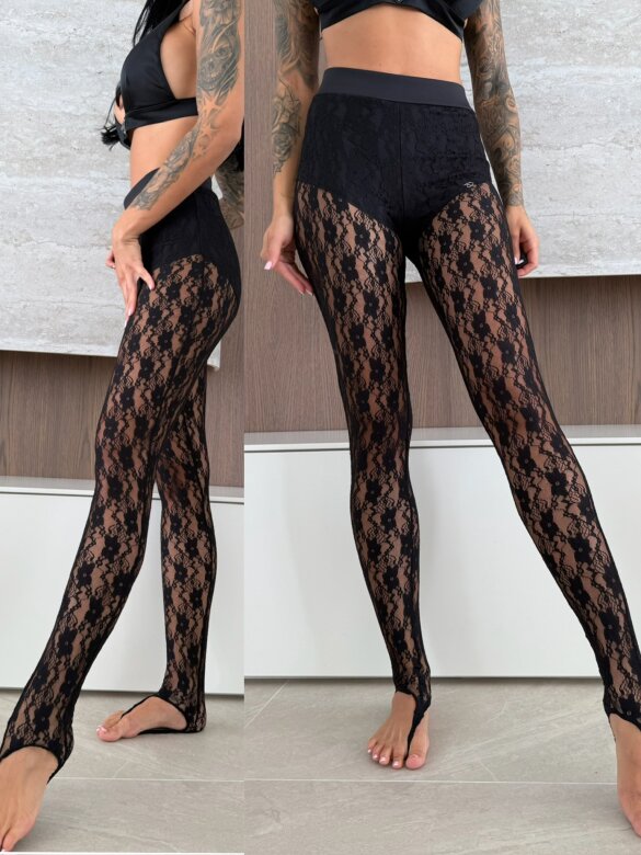 Leggins Stivale lace black