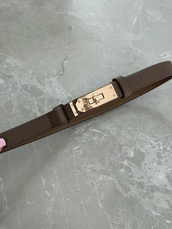 Pasek Velluto eko skóra mocca 