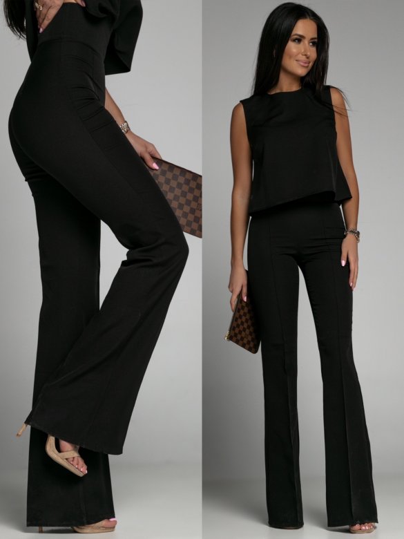 Spodnie Vibes elegant czarne