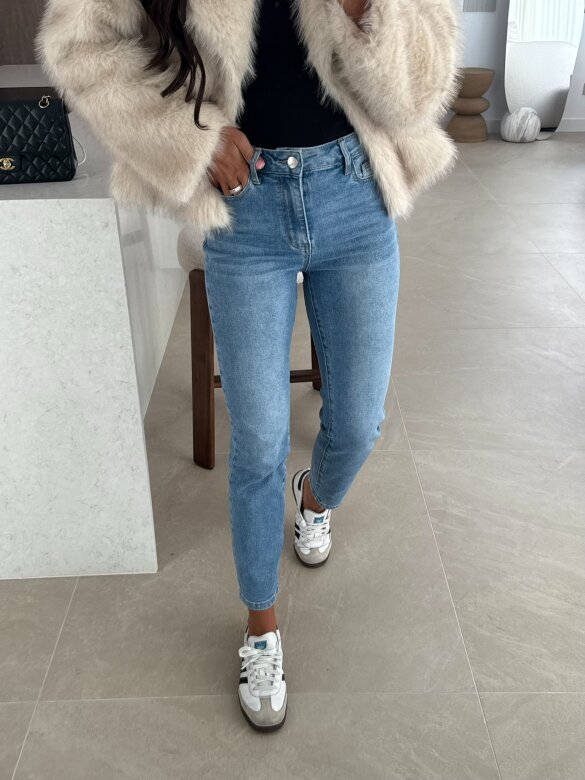 Spodnie Andreo jeans niebieskie 