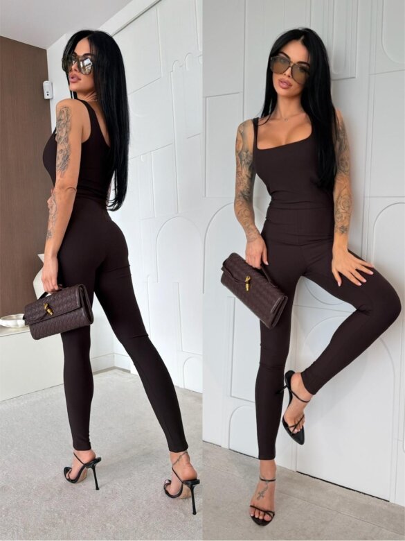 Kombinezon Petri czekoladowy 