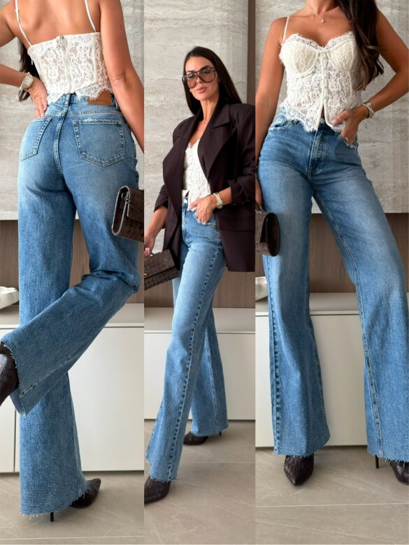 Trousers Stilo jeans dark blue