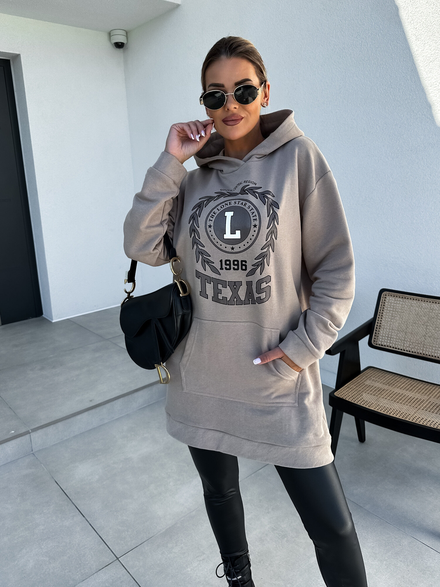 Bluza Wild West Texas mocca