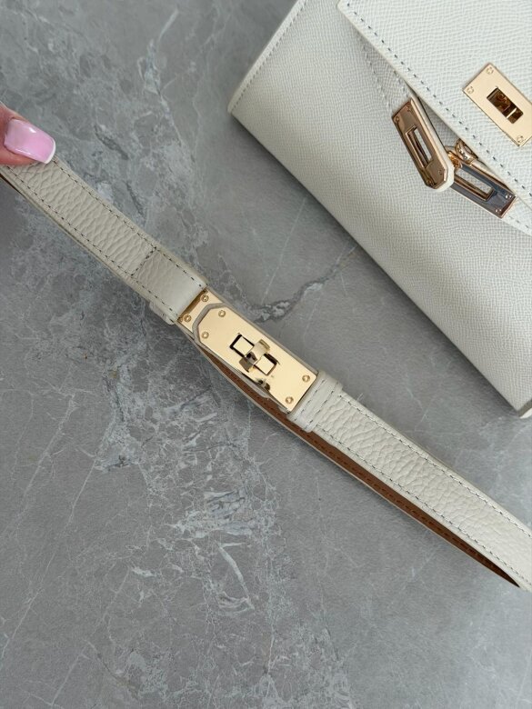 Torebka Nerina mini z apaszką jasnobeżowa