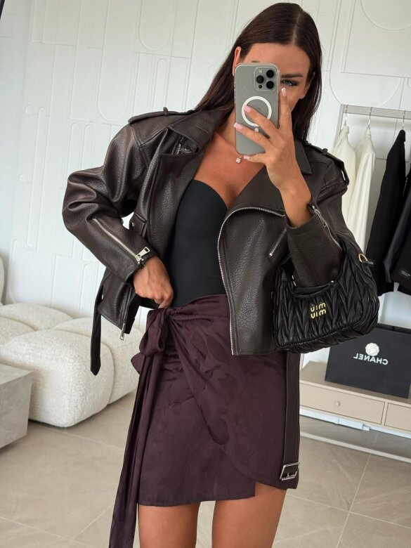 Skirt Elisha chocolate
