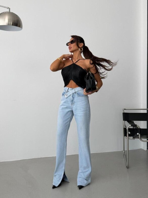 Trousers Clifton II jeans light blue