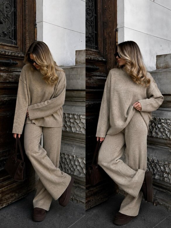Set 2in1 Andora with viscose beige
