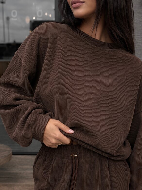 Set 2in1 Loreine corduroy brown