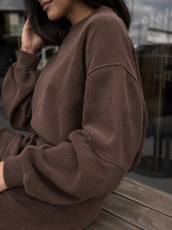Set 2in1 Loreine corduroy brown