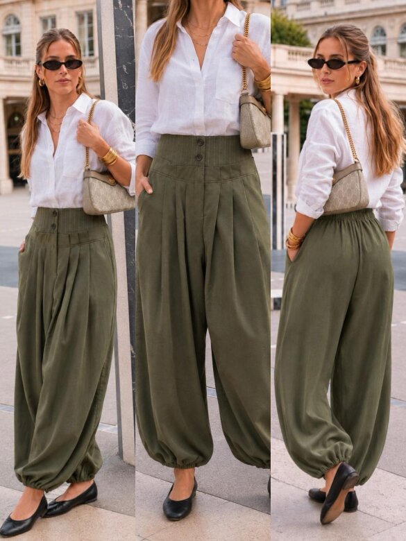 Spodnie Faro khaki 