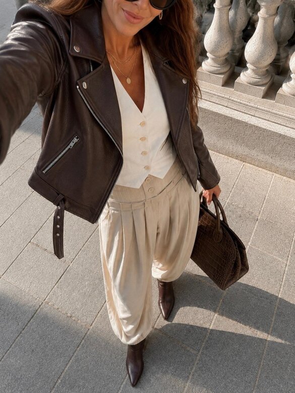 Trousers Faro beige