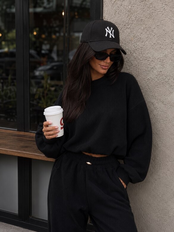 Set 2in1 Loreine corduroy black