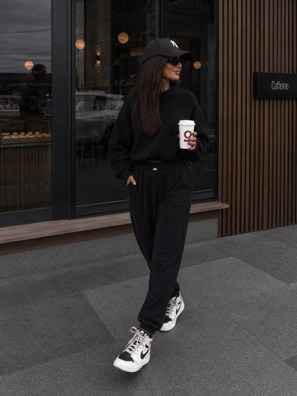 Set 2in1 Loreine corduroy black