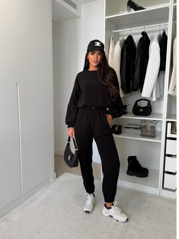 Set 2in1 Loreine corduroy black