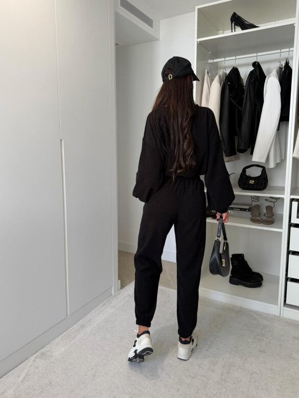 Set 2in1 Loreine corduroy black