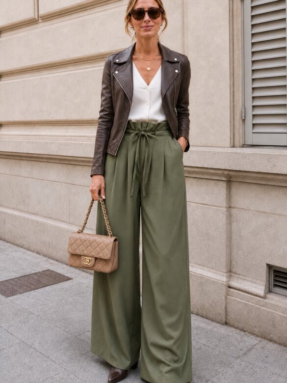 Spodnie Samari khaki 
