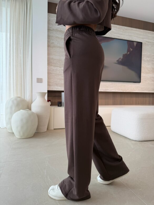 Spodnie Edell czekoladowe 