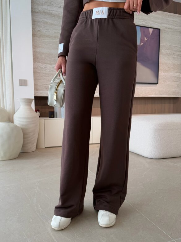 Spodnie Edell czekoladowe 