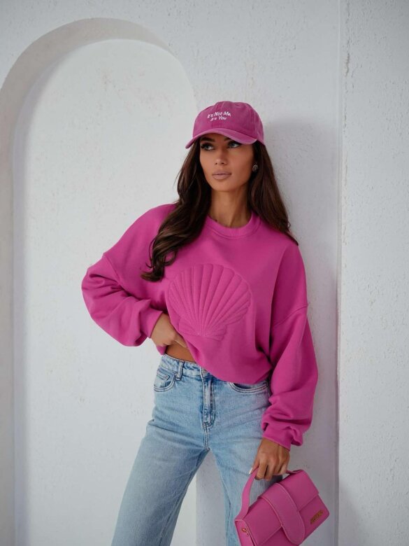 Bluza Brittany fuksja