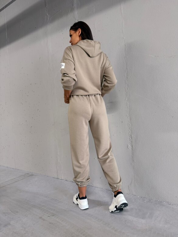 Komplet 2w1 Dolce dresowy beżowy 