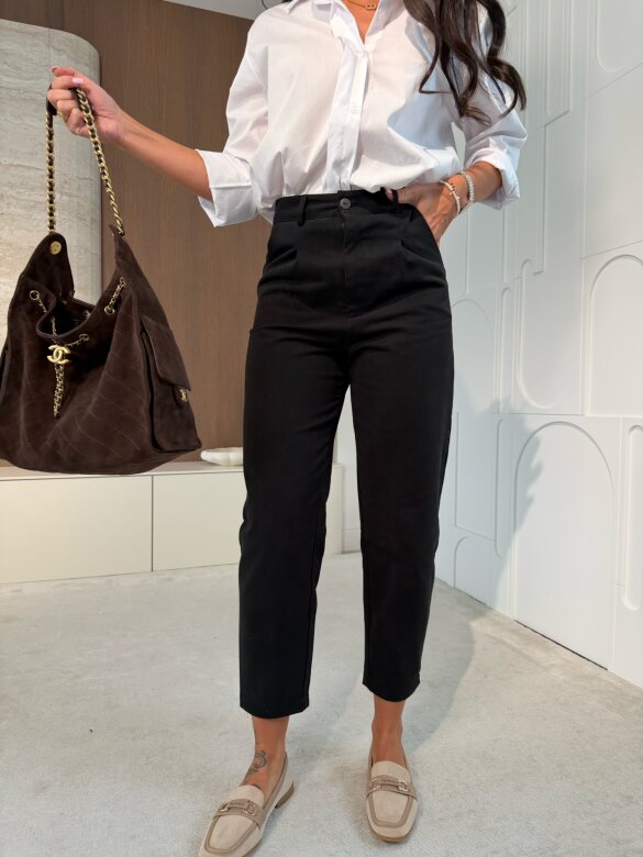 Spodnie Granso jeans czarne 