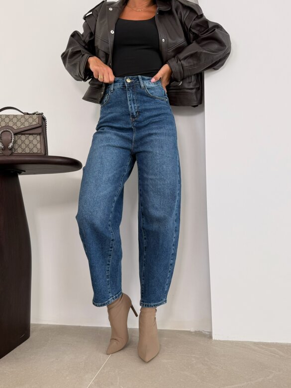 Spodnie Debby jeans ciemnoniebieskie